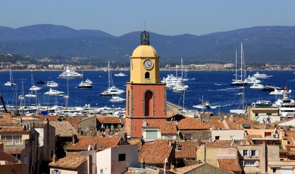 Kirchturm von Saint Tropez - Saint Tropez, the church tower